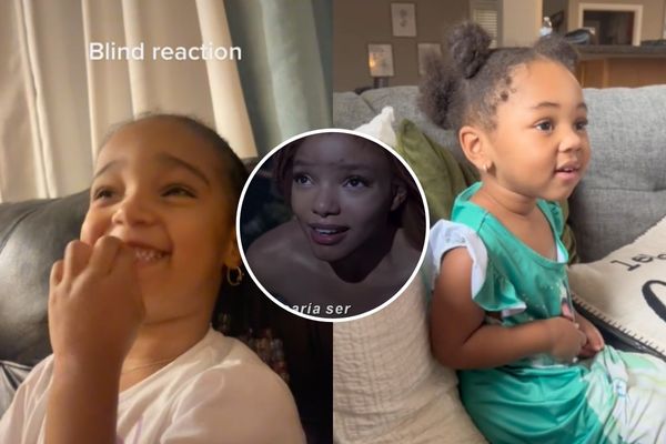 ¡Aww! Así la tierna reacción de varias niñas luego de ver el tráiler de ‘La Sirenita’ con Halle Bailey